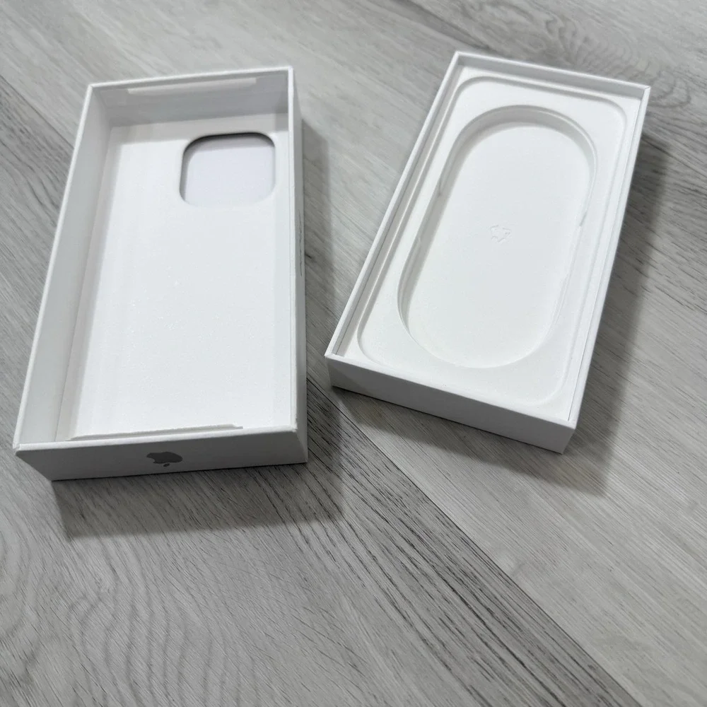 Apple iPhone 16 Pro Empty Box Only White Titanium 256GB Model A3083